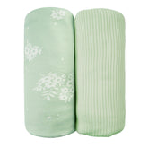 Lasoftan Jersey Swaddle Blanket front view showing soft, breathable fabric for infant comfort