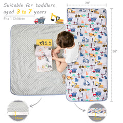 Lasoftan nap mat rolled design simplifies storage and packing for travel.