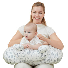 Lasoftan nursing pillow main view offers ergonomic breastfeeding support.