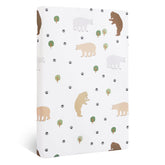 lasoftan Pack and Play Mattress front view demonstrates a snug fit for safe sleep and play