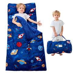 Lasoftan toddler nap mat fabric close-up, soft fleece for cozy naps