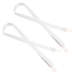 Lasuroa drain lanyard for mastectomy shower with white strap and secure hooks.