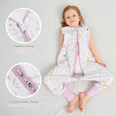 LAT LEE AND TOWN LAT 2Pack Sleep Sack soft cotton feels gentle on delicate skin.