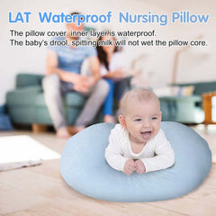 LAT LEE AND TOWN waterproof pillowcase keeps spills off while simplifying cleanup.