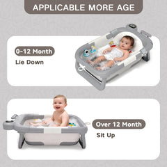 LAUJIA temperature gauge and color-change stopper monitor bath warmth safely