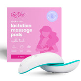 LaVie 2-in-1 warming massager pad front promotes soothing heat for comfortable pumping sessions