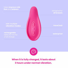 LaVie Lactation Massager five vibration modes for personalized comfort