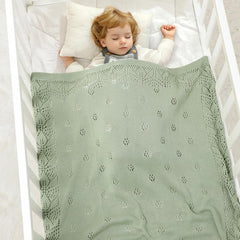 LAWKUL baby swaddle ready for nursery use with versatile warmth.