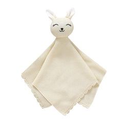 LAWKUL Bunny Lovey blanket in soft cotton ideal for newborn comfort at nap time