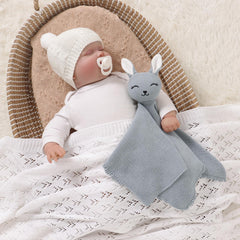 LAWKUL Bunny Lovey ears detail for gentle tactile self-soothing.