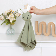 LAWKUL Bunny Lovey satin edge adds smooth sensory feel.