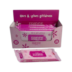 LEAF Wet Wipes package front for ultimate feminine care with large wipes