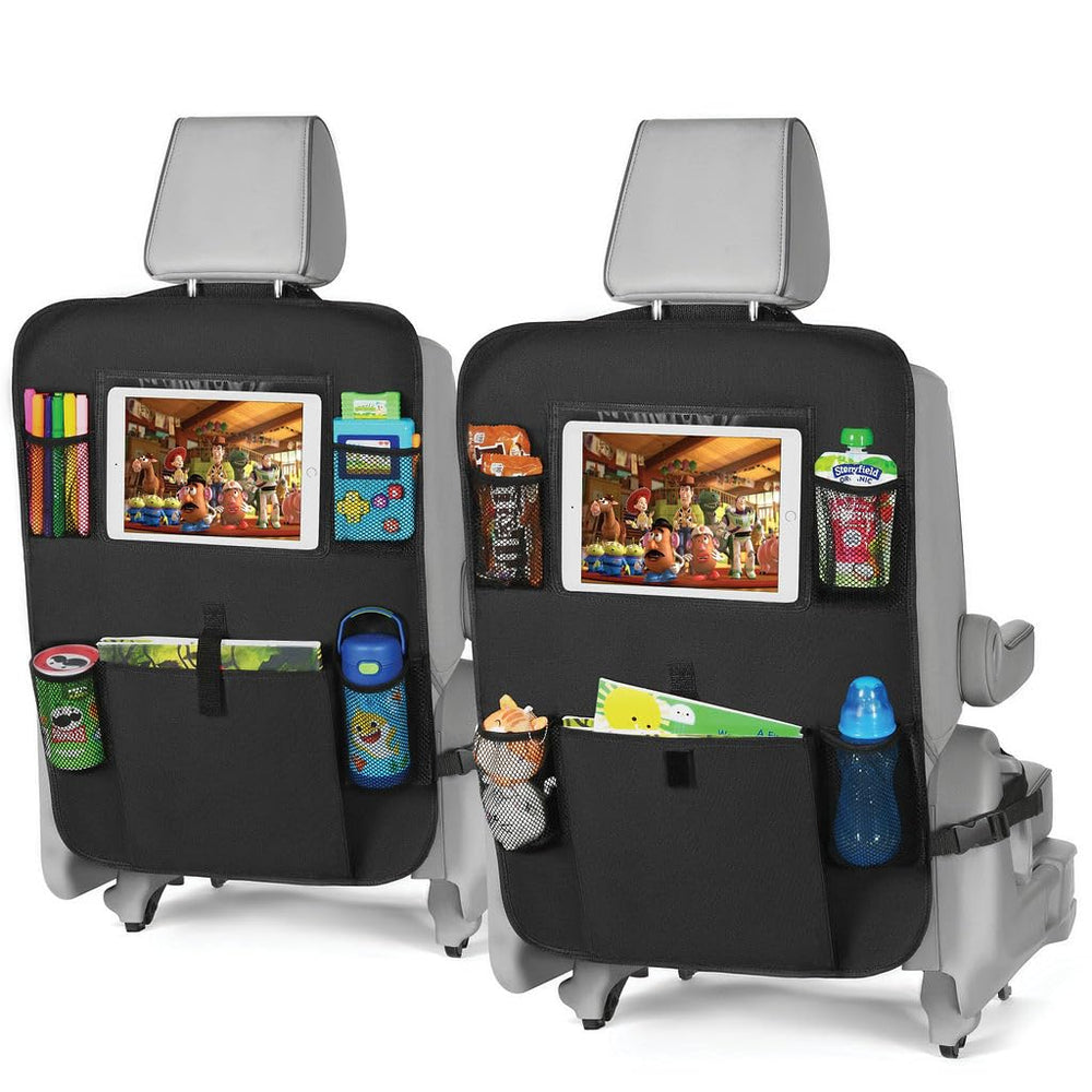 lebogner back seat cover kids protects upholstery from dirt and mud during family trips.