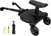 Leefngsun universal stroller board with detachable seat enabling flexible standing or sitting.