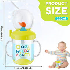 LEEZDTTXAN whale-squirt feature encourages kids to drink