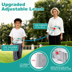 lefeke hands-free safety walking system frees both hands for parents during outings