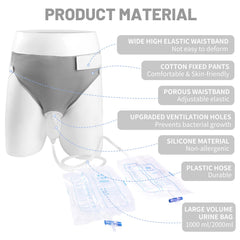 Lefeke nighttime 2000ml bag shown, extended capacity for overnight use.