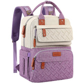 Legestori diaper bag backpack with insulated pockets keeps bottles ready on the go