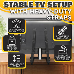 LEGLO nylon strap supports up to 330 pounds for sturdy stabilization