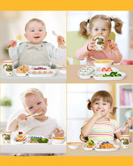 Lehoo Castle bowl for kids dinnerware, shatterproof and dishwasher-safe for busy families