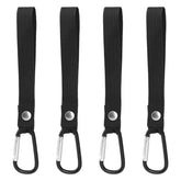 LenDLY stroller hooks securely clip diaper bags on the stroller bar for easy access.