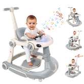 Lerrutue baby walker with car steering wheel for interactive play and exploration