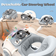 Lerrutue removable footrest adds flexible comfort for playtime