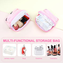 Lesmore tampon pads organization for quick access during school or work.