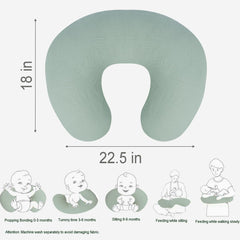 Lethooly pillow cover features a hidden zipper for easy removal and cleaning.