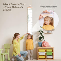 lets-make rainbow design canvas adds neutral nursery decor charm