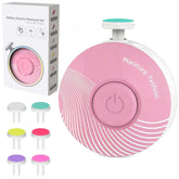 LETUENMI electric baby nail trimmer with six heads for newborns and toddlers.