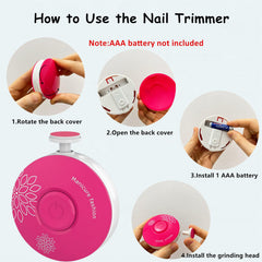 LETUENMI round shape design for comfortable grip