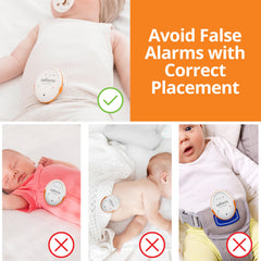 Vibrations gently stimulate baby to resume movement with Oma Sense.