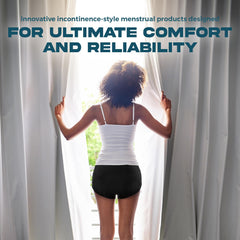 LFDAVP rubber pants with wide crotch area for secure containment during daily activities