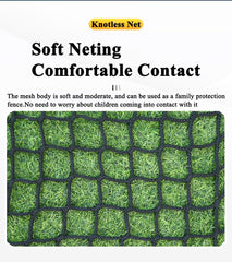 LGLFDJ outdoor terrace decoration grid net adds safe, decorative coverage.