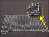 LGLFDJ safety netting on bunk bed—white mesh for child fall protection.