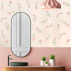 LHIUEM nursery wall decor pink brings soft whimsy to baby's space