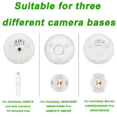 Liangxinyun Arlo mount uses a scratch-free jaw to protect surfaces.