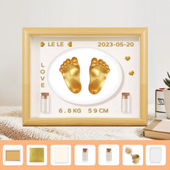 Liannan white frame option shown for nursery display