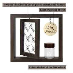 Liannan nursery display frame fits any crib or shelf beautifully