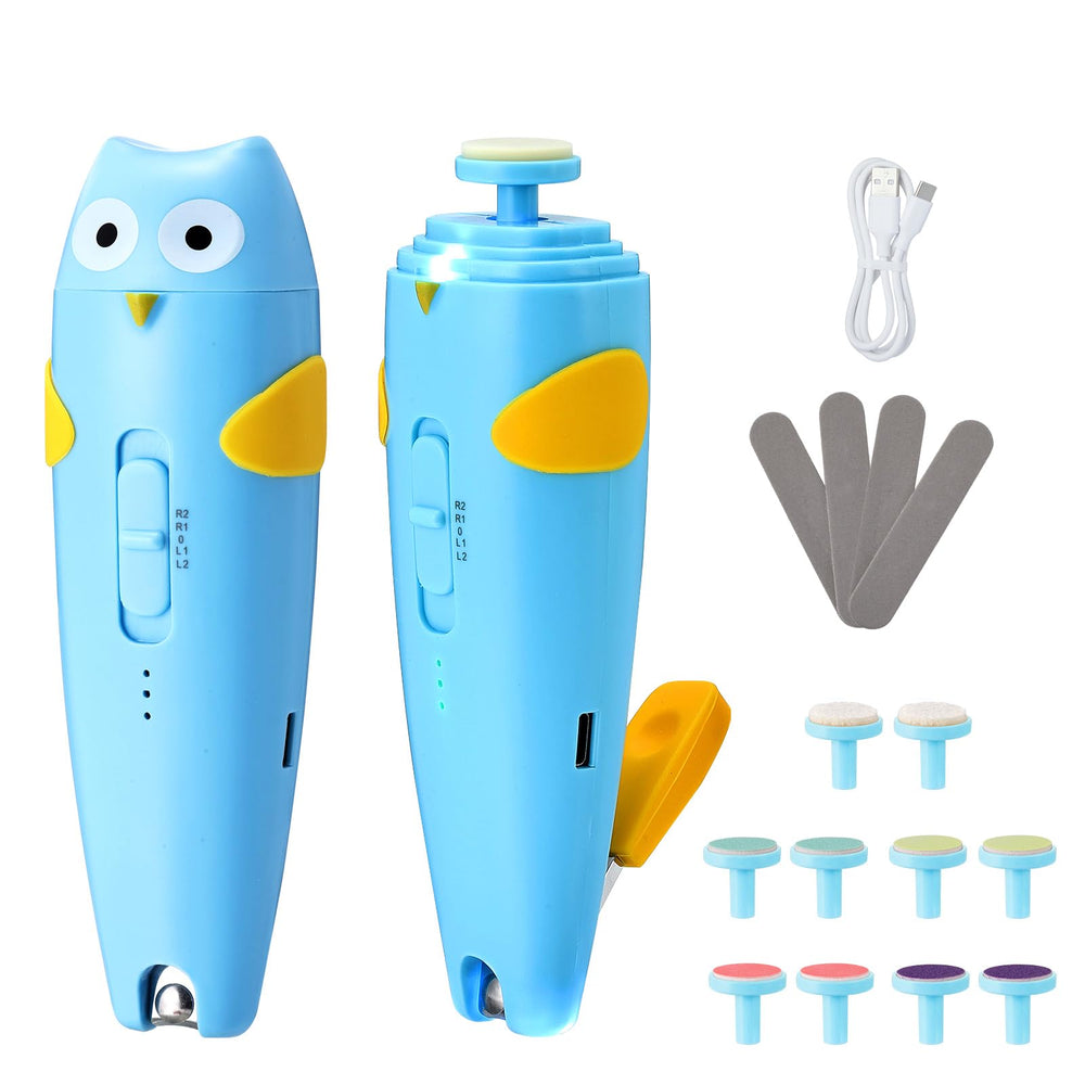 Lictin 2-in-1 baby nail trimmer in use for gentle trimming at home