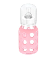 Lifefactory bottle shown in dishwasher-safe design for easy cleaning.