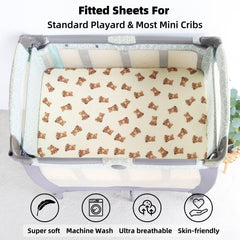 LifeTree bamboo-cotton muslin pad cover fits 38x26x2 snugly and softly