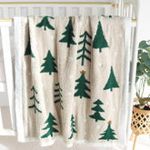 LifeTree Cozy Plush Baby Blanket with a soft texture for cozy nursery naps.