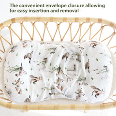 LifeTree Mallard Duck green pattern complements nursery decor