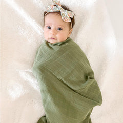 LifeTree bamboo-cotton muslin fabric feels soft and breathable against skin.