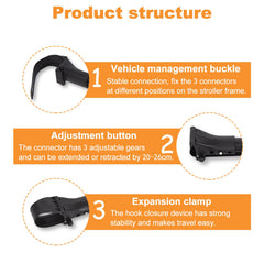 LIFTATAPA side-by-side stroller setup demonstration