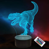 Lightzz 3D T-Rex night light brightens kids’ rooms with playful illumination.