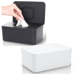 Lijroavy 2-pack wipes dispenser with one-handed access and modern design.