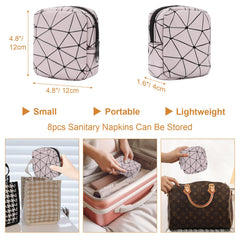 Likesing compact leather period pouch, perfect for everyday carry and quick access.